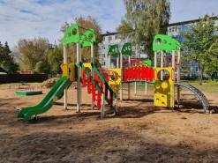Монтаж детской площадки Воробьево