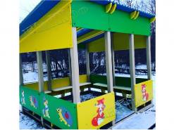 Монтаж теневого навеса в г.Щекино