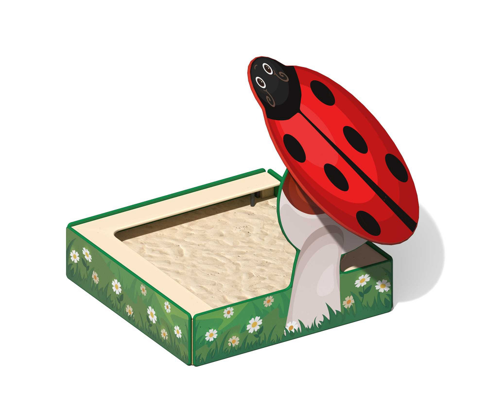 Песочница "Божья коровка"