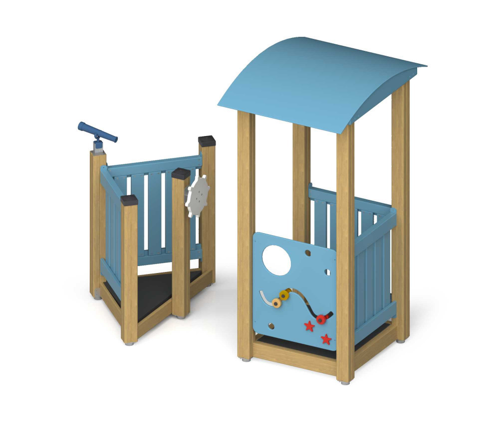 Игровое оборудование "Домик со штурвалом"